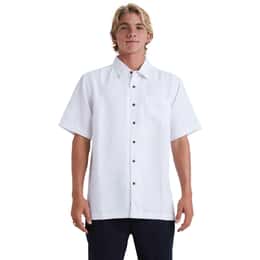 Quiksilver Men's Waterman Manele Bay Short Sleeve Shirt
