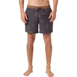 O'Neill Men's Hermosa Retro 17" Elastic Waist Swim Trunks