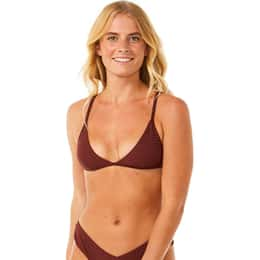 Rip Curl Women's Premium Surf Fixed Triangle Bikini Top