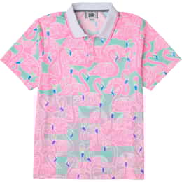 Party Pants Men's Buncha Mingos Polo Shirt