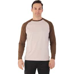Glyder Men's Slider Raglan Crew Neck T Shirt