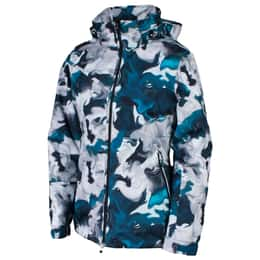 Karbon Women's Crest Print Jacket