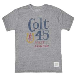 Original Retro Brand Men's Colt 45 Beer T Shirt