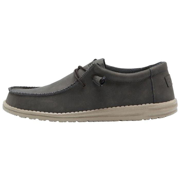 Hey Dude Men&#39;s Wally Recycled Leather Casua