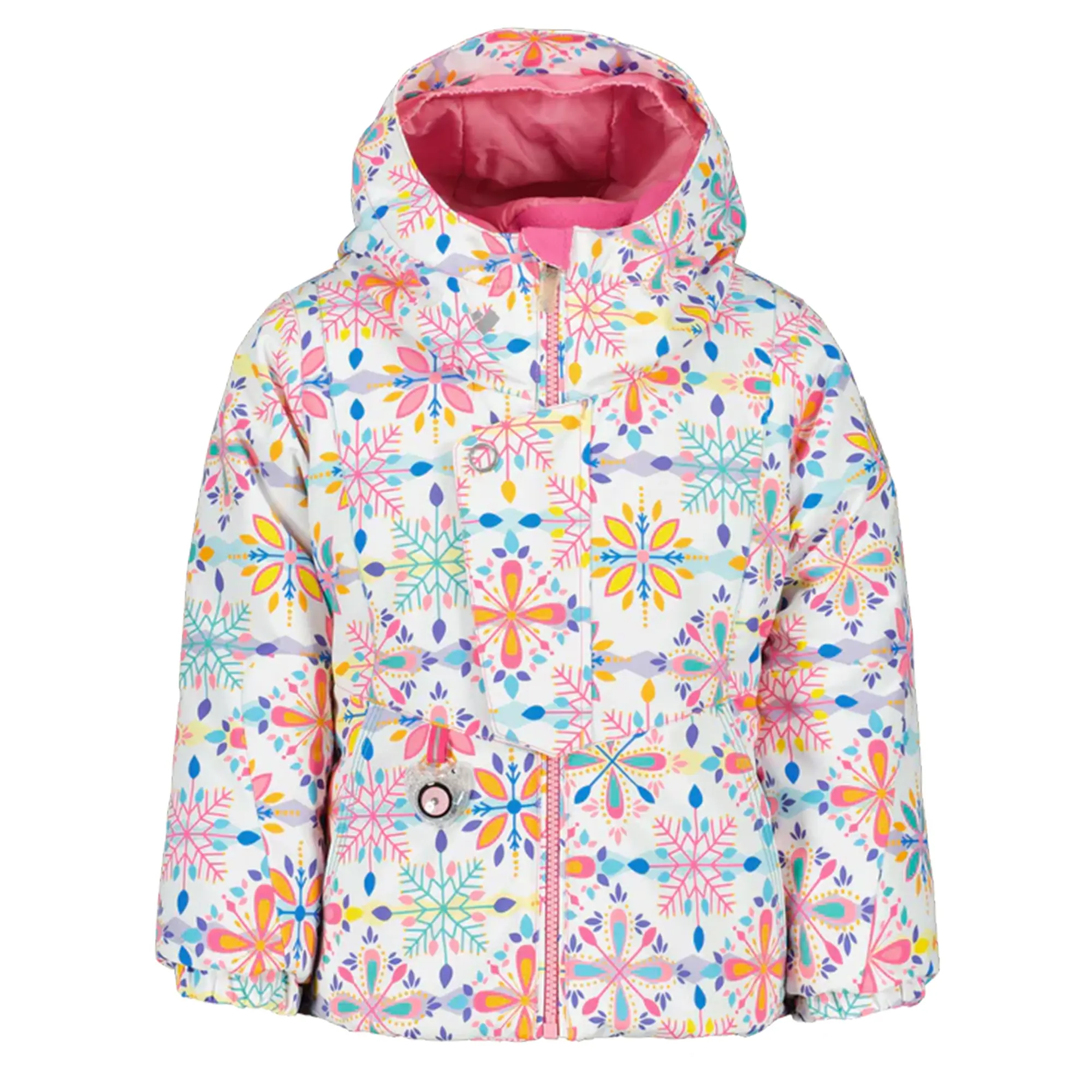 Hatley Girls' Glitter Hearts Splash Jacket (Toddler/Little