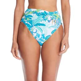 Bleu Rod Beattie Women's Whats New Pussycat High Waist Sarong Bikini Bottoms