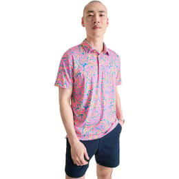 Chubbies Men's Lost My Marbles Performance Polo Shirt