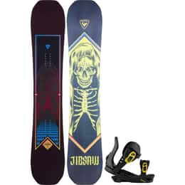 Rossignol Men's Jibsaw Snowboard + Rossignol Men's Cobra Snowboard Bindings '25