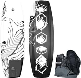 Liquid Force Men's RDX Wakeboard + Transit 6R Wakeboard Bindings Package '24