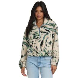 Billabong Women's Barra Half Zip Fleece Pull Over