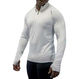 Hot Chillys Men's Micro-Elite Chamois Zone Zip T-Neck