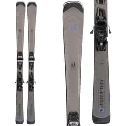 K2 Women's Disruption 76C Skis with Marker ER3 10 Compact Quikclik Bindings '23