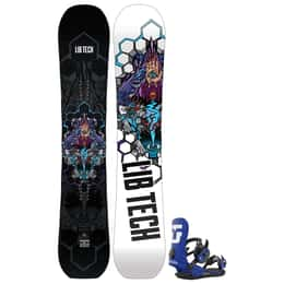 The Lib Tech Men's Terrain Wrecker Snowboard + Union Men's Strata Snowboard Bindings '24