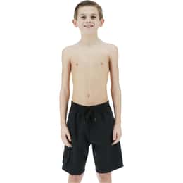 TYR Boys' Challenger-X Solid Swim Shorts