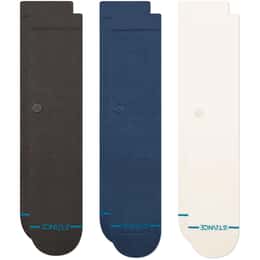 Stance Men's Icon Crew Socks 3 Pack