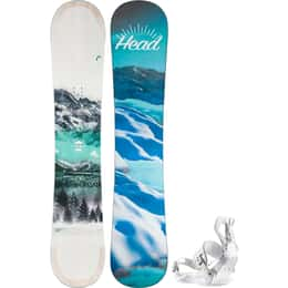 The Head Women's Pride 2.0 Snowboard + Head Women's RX Fay Snowboard Bindings '25