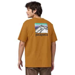 Patagonia Men's Line Logo Ridge Pocket Responsibili-Tee T Shirt