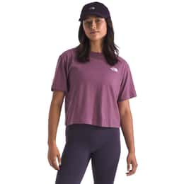 The North Face Women's Evolution Simple Dome Cropped Relaxed Short Sleeve T-Shirt