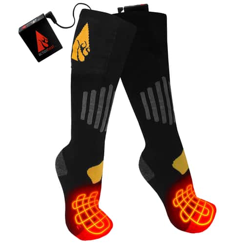 ActionHeat Men's Cotton 3.7V Rechargeable Socks alt image view 2