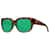 Color Option: Palm Tortoise/Green Mirror