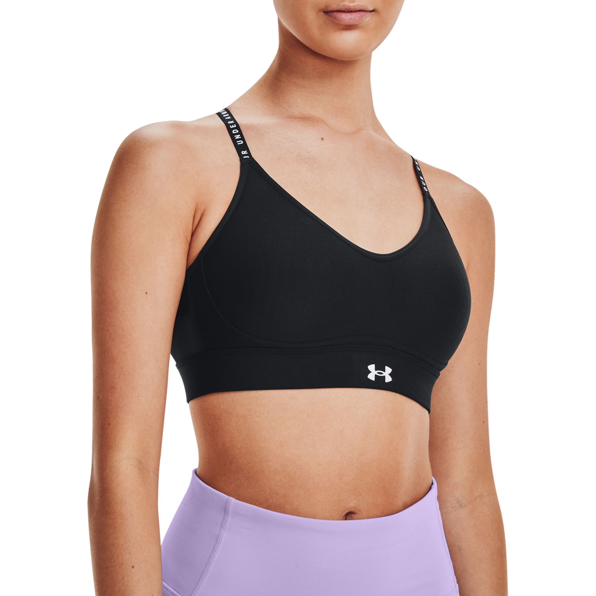 Under Armour Women's UA Infinity Low Covered Sports Bra - Sun