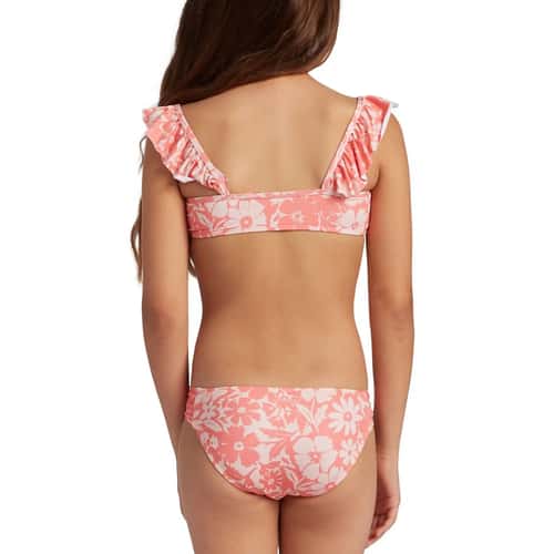Billabong Girl's Way To Love Ruffle Bikini Set alt image view 2
