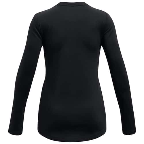 Under Armour Girl's ColdGear® Crew Long Sleeve Base Layer alt image view 2