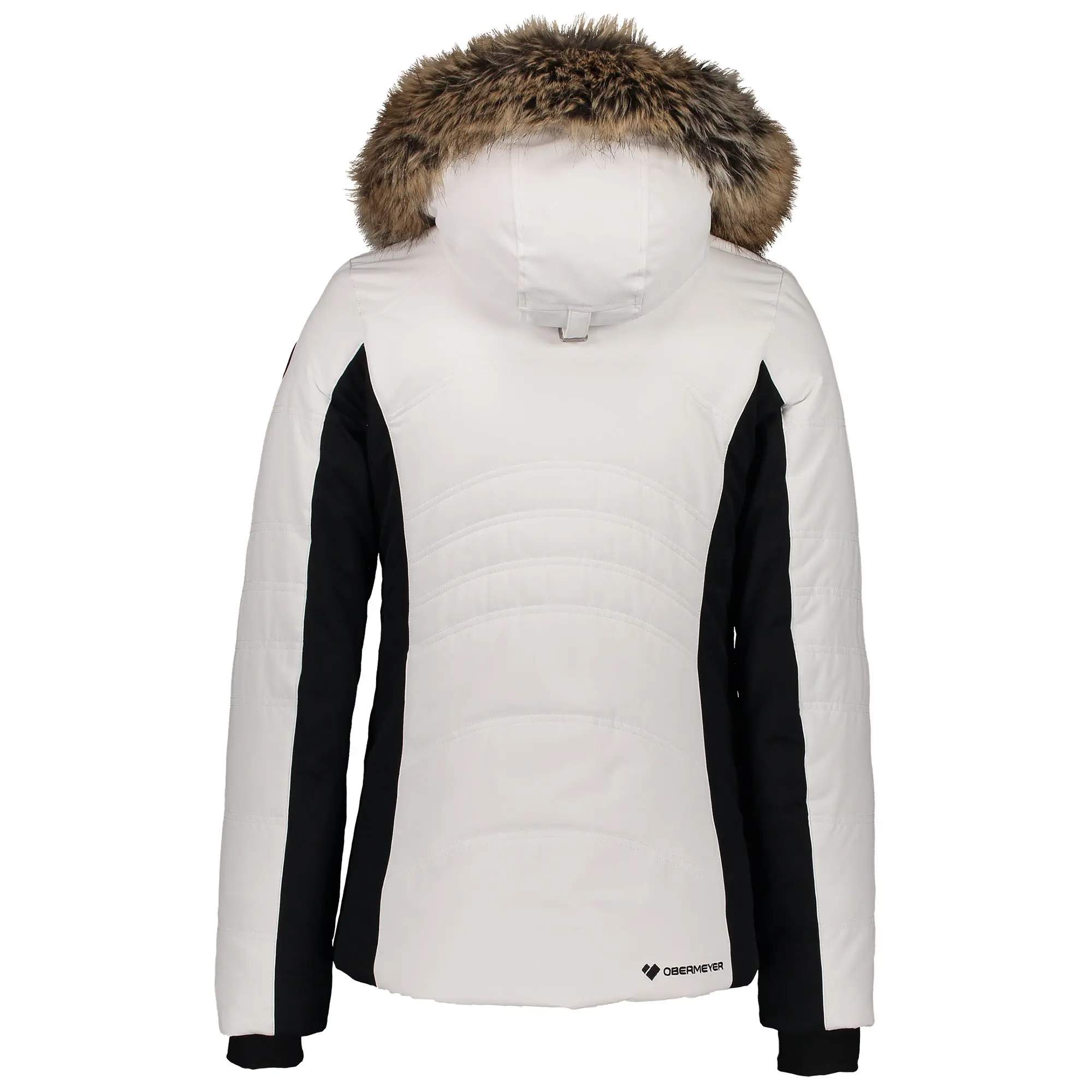 Obermeyer white fashion ski jacket