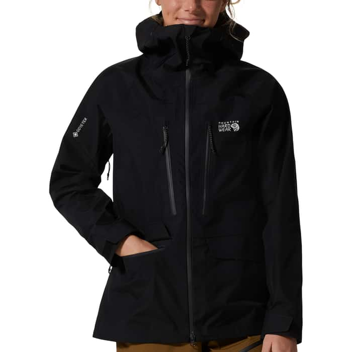 Black Gore-tex Ski Jacket