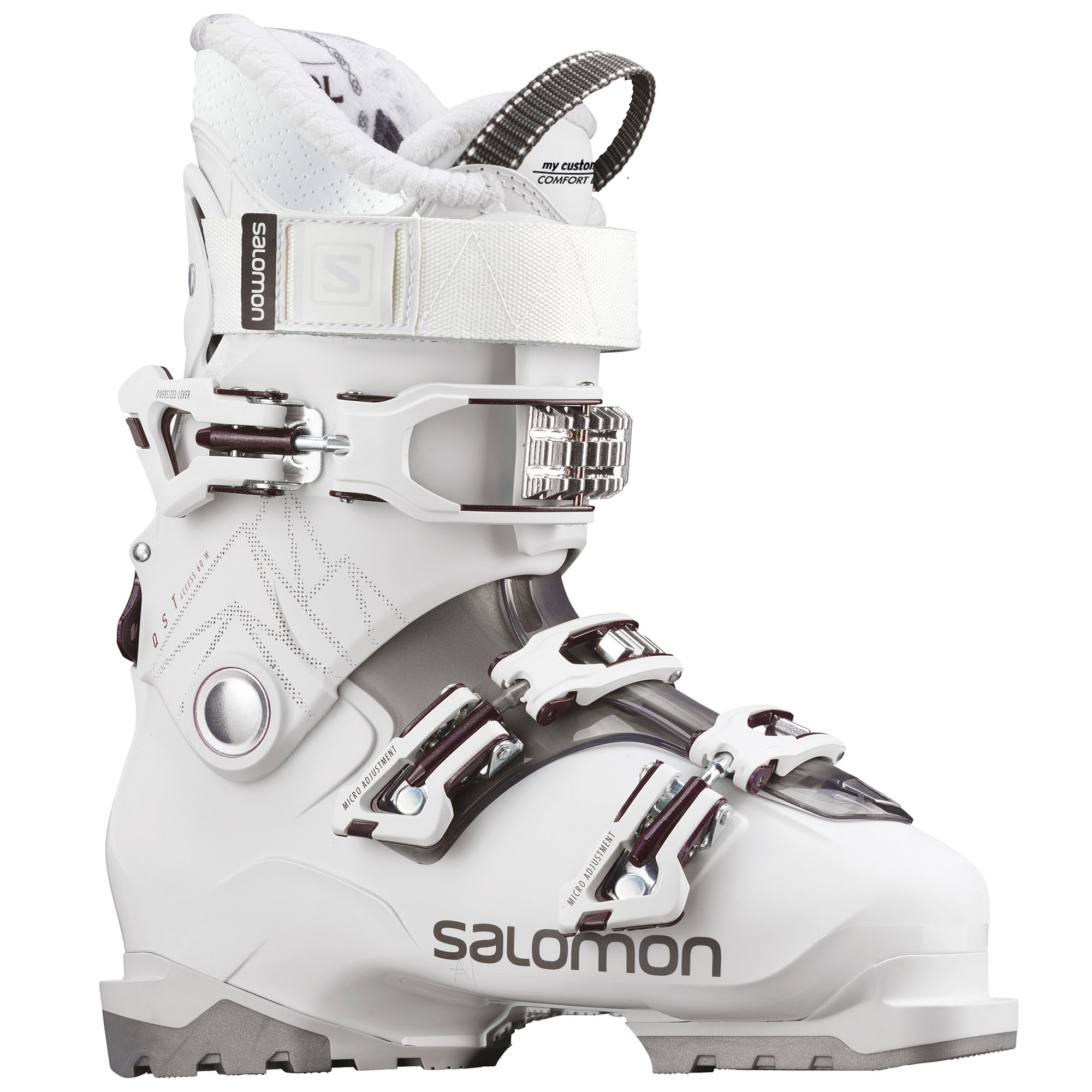 Centraliseren onderwerpen jas Salomon Womens QST Access 60 All-Mountain Resort Wide Ski Boots 23 - Sun &  Ski Sports