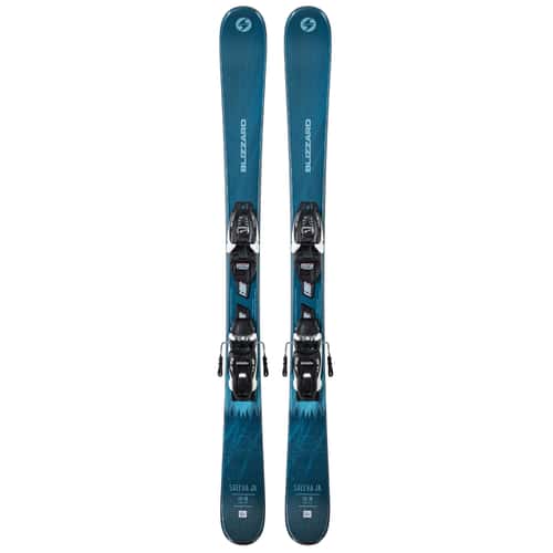 Blizzard Girls' Sheeva Twin Jr Skis with Jr WB 4.5 Bindings '24 alt image view 1