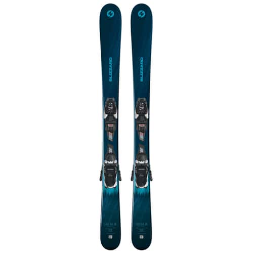 Blizzard Girls' Sheeva Twin Jr Ski with Jr WB 7 Bindings '24 alt image view 1