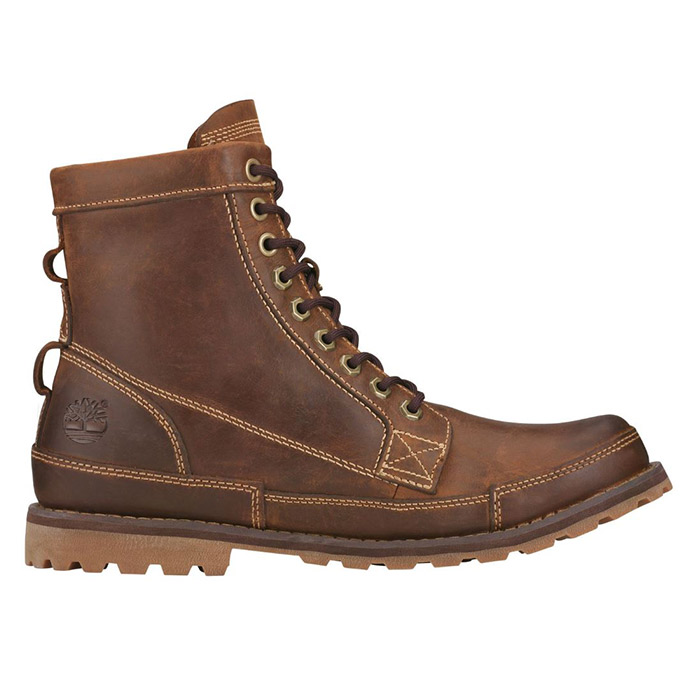 timberland earthkeepers red brown burnished