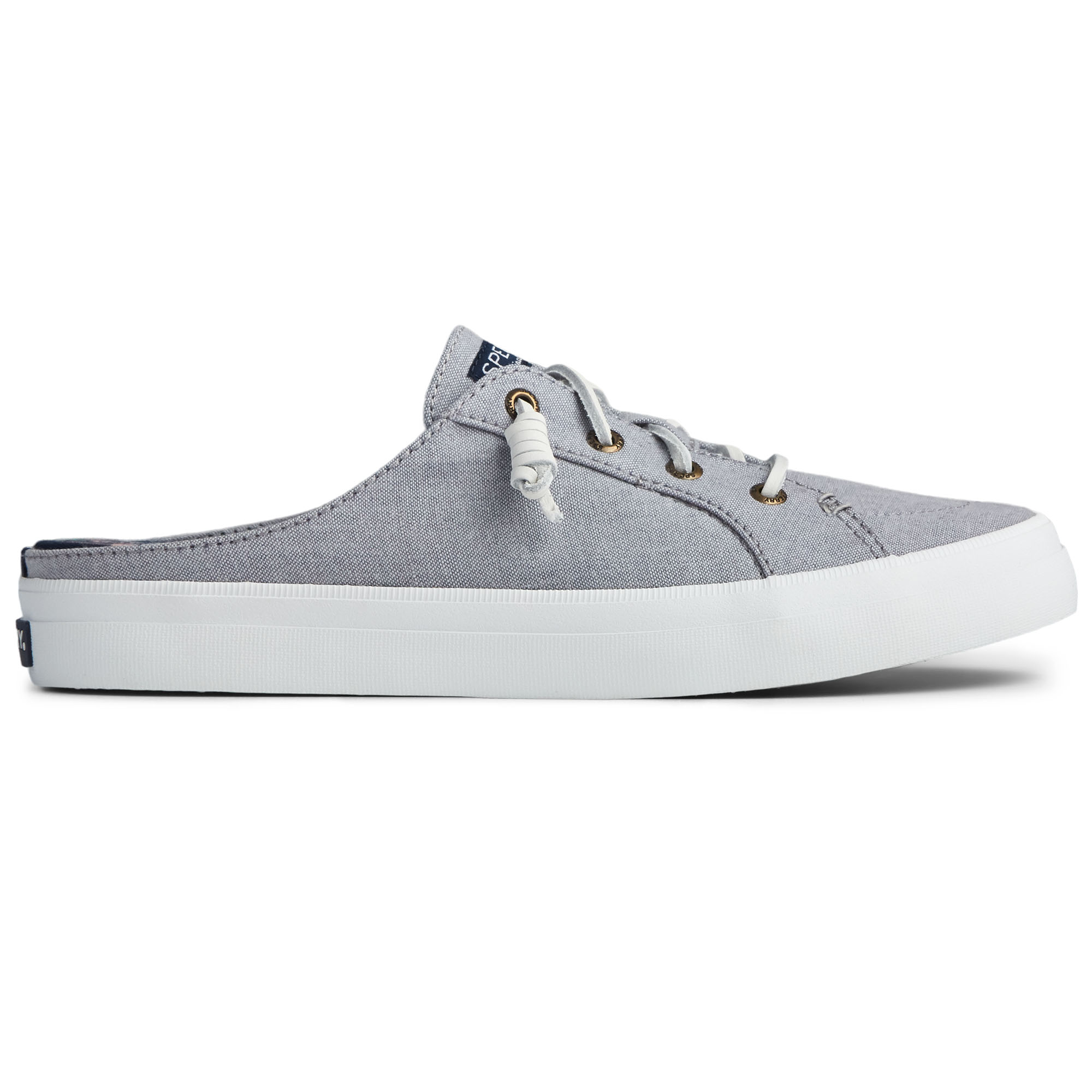 sperry chambray mule