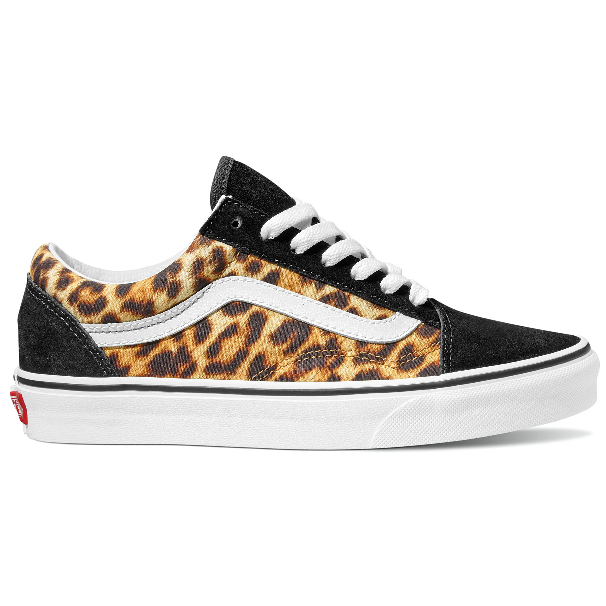 cheetah print old skool vans