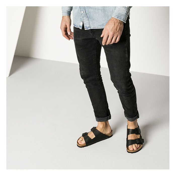 mens black birkenstocks