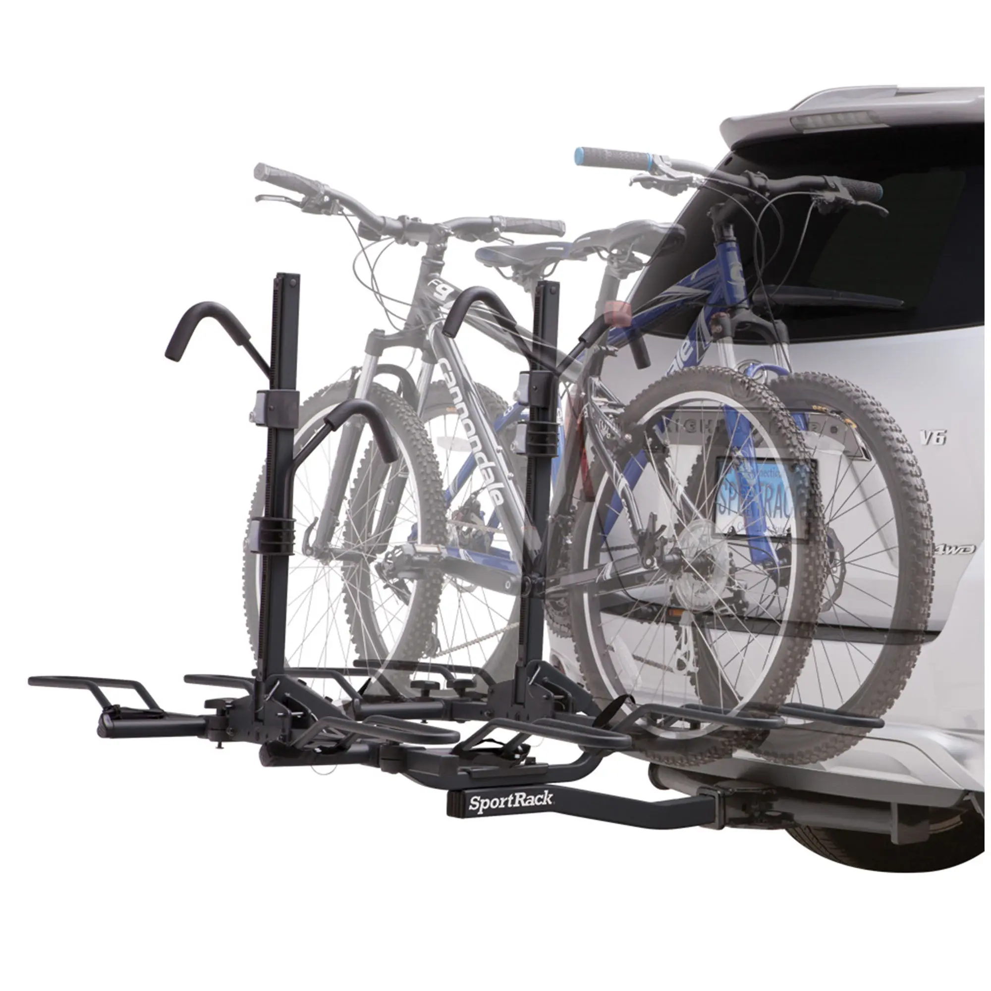 SportRack Crest Deluxe 4 Hitch Mounted Bike Carrier Sun Ski Sports