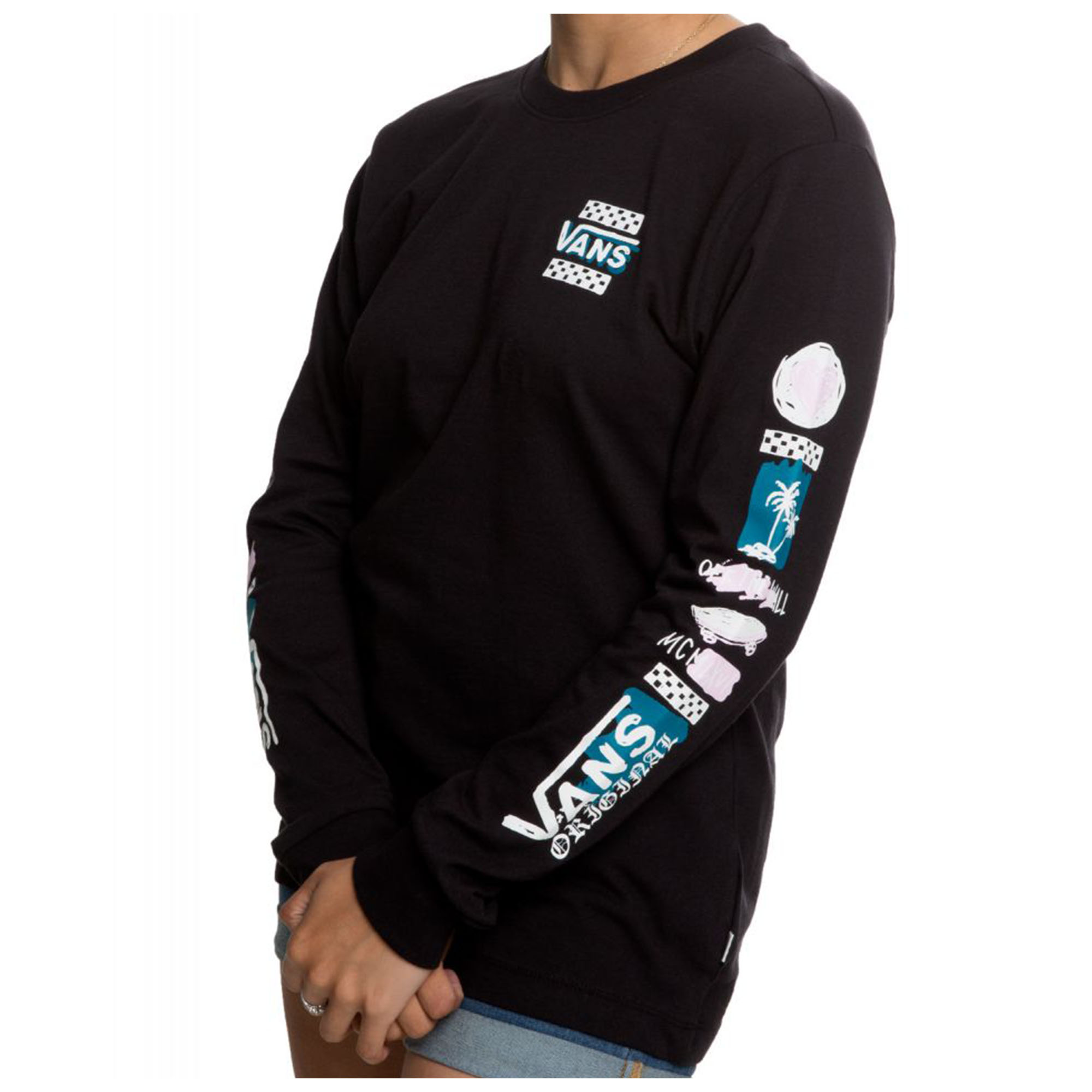 vans womens long sleeve