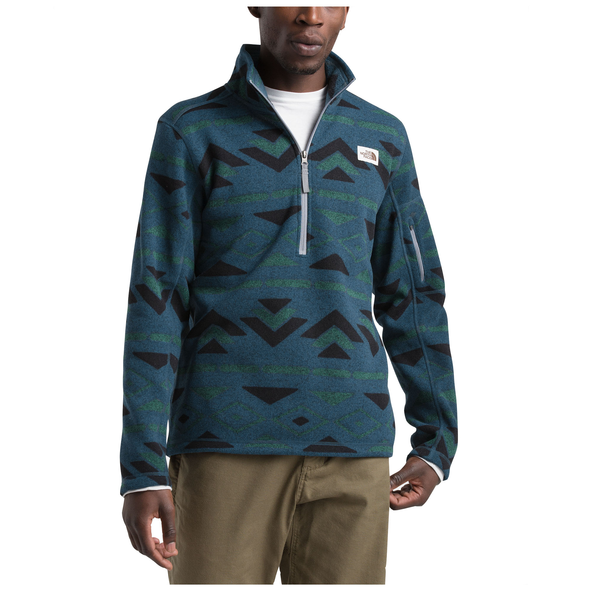 north face fleece sweater mens