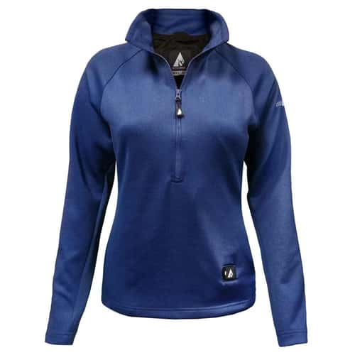 ActionHeat Women's 5V Battery Heated Half Zip Shirt alt image view 1