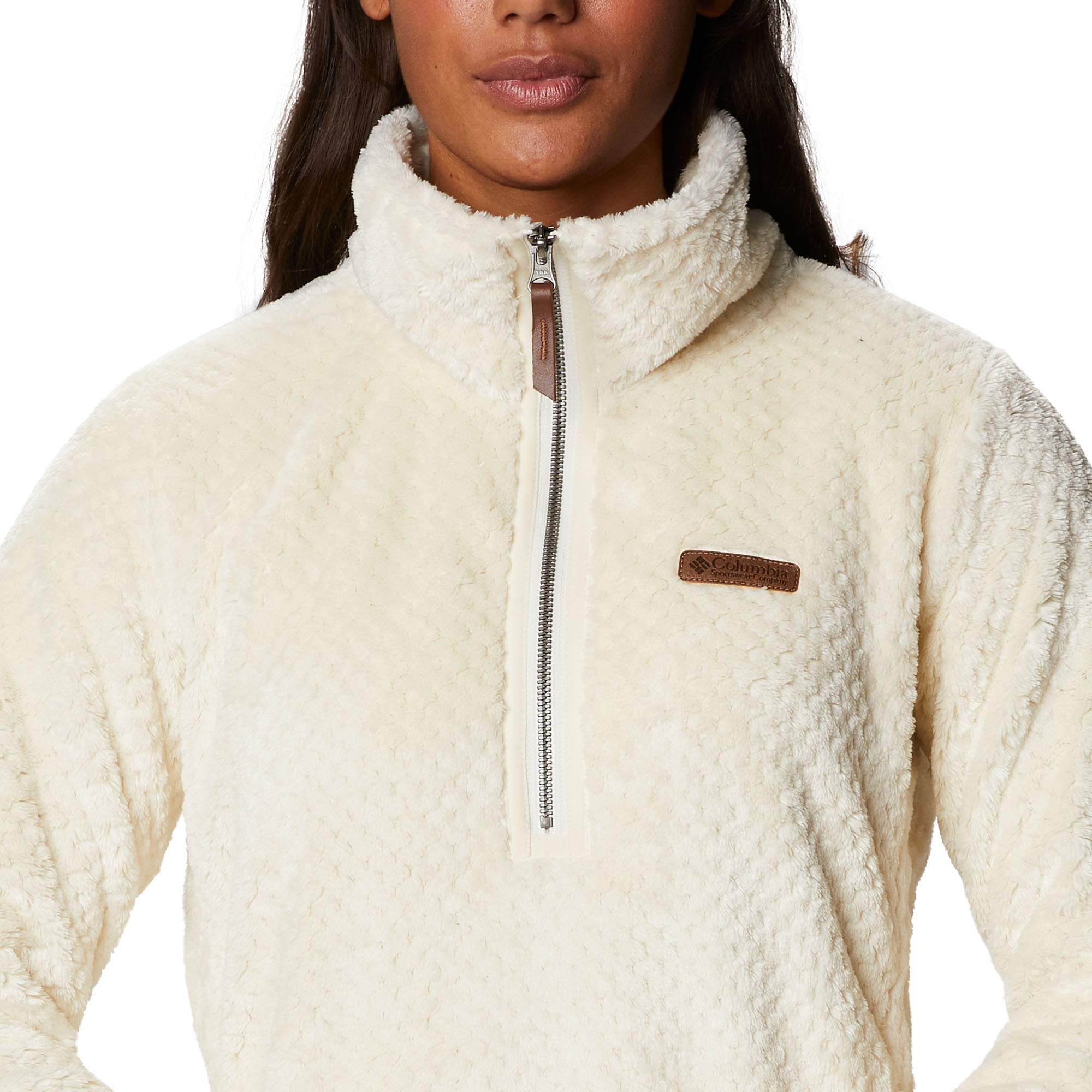 cream columbia fleece