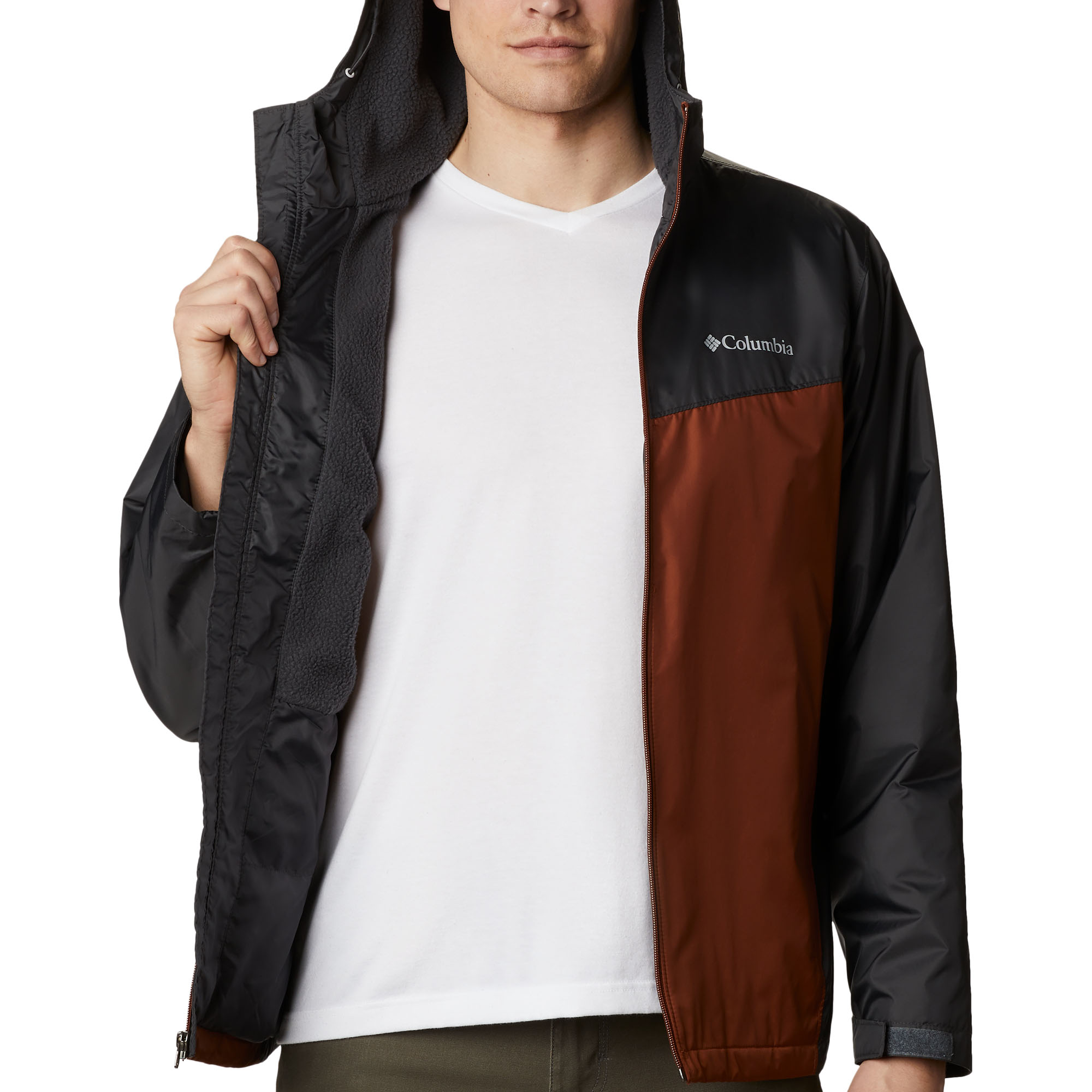 columbia men's glennaker sherpa lined jacket