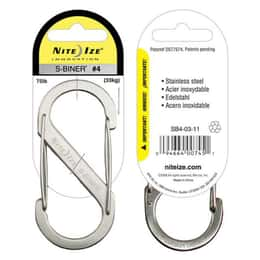 Nite Ize S-Biner Size No.4 - Stainless Steel Clip