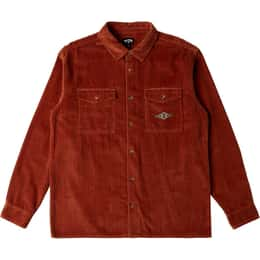 Billabong Men's Bong Days Long Sleeve Cord Shirt