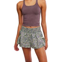 Free People Women's Get Your Flirt On Print Shorts