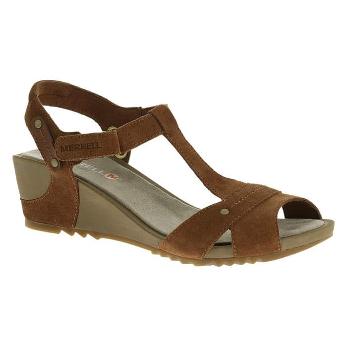 merrell womens wedge sandals
