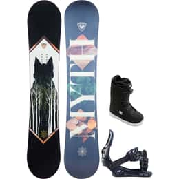 Rossignol Women's Myth Snowboard + Myth Snowboard Bindings + DC Phase BOA Snowboard Boots Package '24