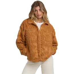 Billabong Women's Sundown High Pile Fleece Shacket