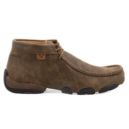 Twisted X Women's Chukka Driving Moc Shoes Leather