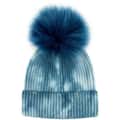Mitchies Matchings Women's Tie Dye Faux Pom Beanie alt image view 0